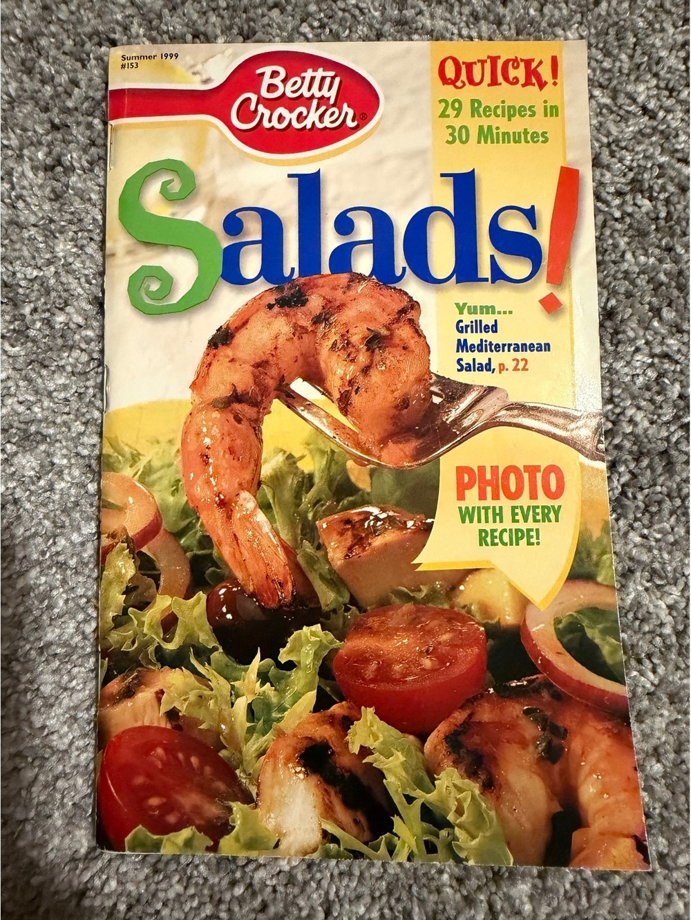 Betty Crocker Salads! Cookbook Magazine Summer 1991